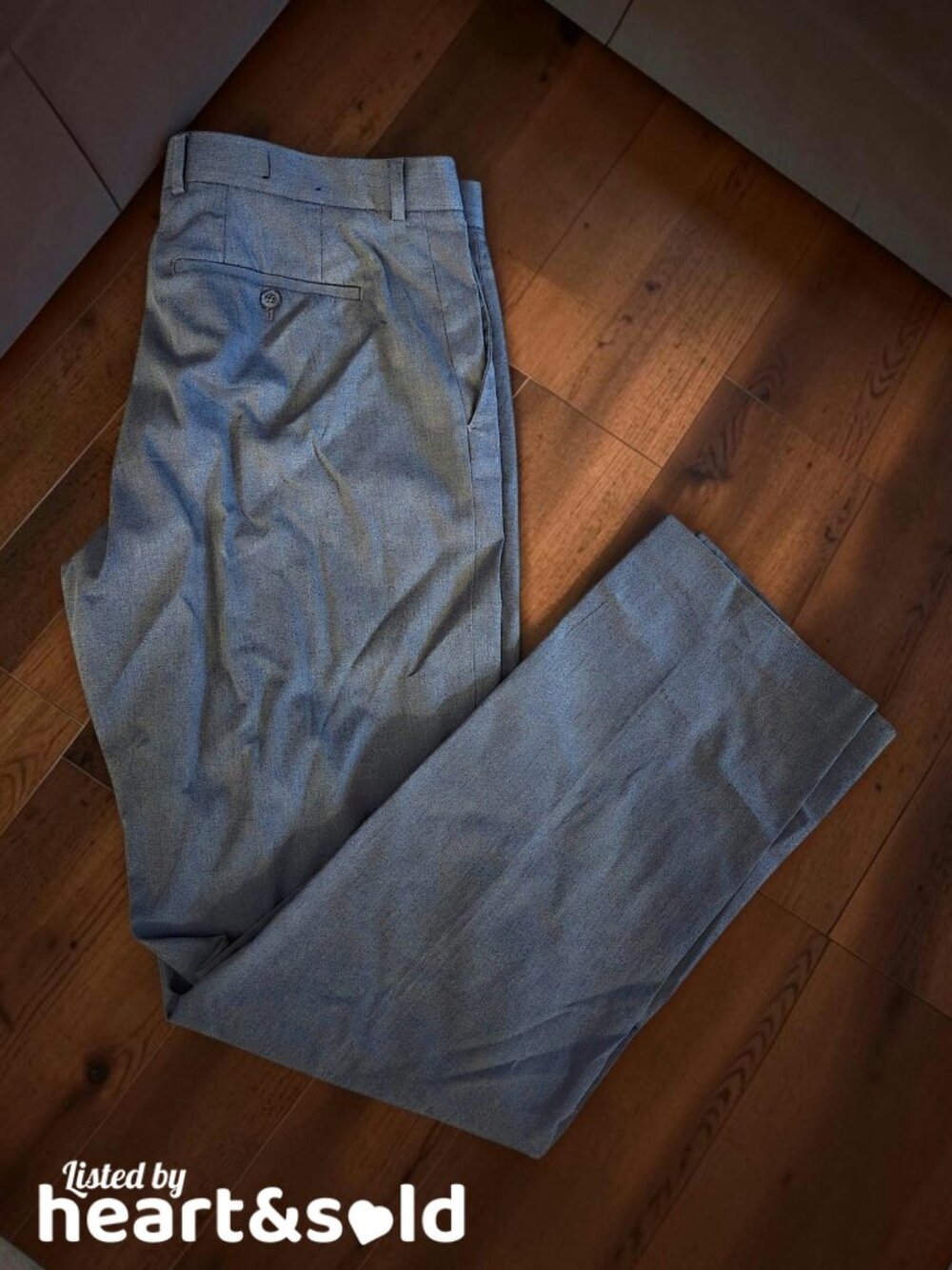 Mens Express Classic Gray Dress Pants